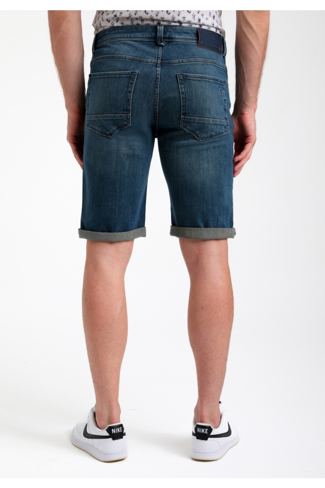 BROKEN TWILL DENIM SHORT 825582 44445 dirty dark